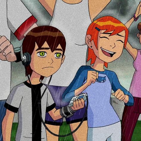 Ben And Gwen, Ben 10 And Gwen, Gwen 10, Heroes Book, Female Villains, Ben 10 Alien Force, Ben 10 Comics, Animated Cartoon Characters, Cute Funny Pics