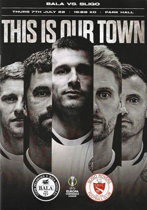 Balla Town 1 Sligo Rovers 2 Welsh Football, Our Town, Football Program, This Is Us, Football, Fictional Characters, American Football