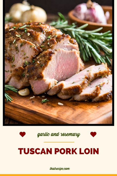 Are you tired of the same old boring pork dishes? Looking for a way to spice up your dinner routine? Look no further than the irresistible and mouth-watering Tuscan Garlic Rosemary Pork Loin. This flavorful and aromatic dish infuses the classic flavors of Italian cuisine with juicy and tender pork loin, creating a gastronomic experience that will leave your taste buds dancing. how to brine pork | pork roast | Tuscan recipes Rosemary Pork Loin, Boneless Pork Sirloin Roast, Tender Pork Loin, Pork Sirloin Roast, Pork Roast In Oven, Pork Sirloin, Tuscan Recipes, Grilling Sides, Southern Recipes Soul Food