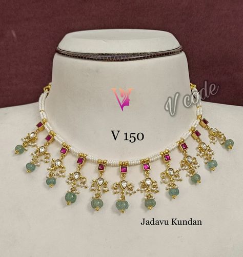 For order whatsapp 7680871433 Beads Jewellery, Kundan Jewellery, Trendy Jewelry, Jewelry Handmade, Beaded Jewelry, Handmade Jewelry, Beads, Beaded Jewellery, Handmade Jewellery