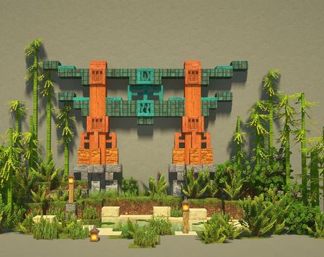 MinecraftSimpleDesigns on Instagram: “Japanese torii gate🌿🍀 ================== #minecraft #minecraftbuilds #minecraftbuildings #minecrafthouses #minecraftideas #minecraftbuild” Tori Gate Minecraft, Japanese Torii Gate, Tori Gate, Japanese Torii, Mc Ideas, Torii Gate, Minecraft, Gate, On Instagram