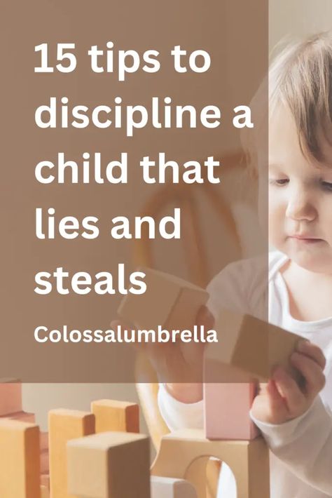 Tips on how to discipline a child that lies and steals Lying Children What To Do, Kids Lying, Make Better Choices, Kids Stealing, Spoiled Kids, Discipline Kids, Daycare Crafts, Interesting Reads, Gentle Parenting