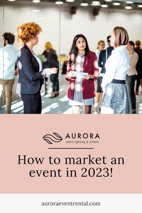 Event marketing is a promotional event marketing strategy between a brand and its customers for events like seminars, trade shows, and conferences. Every event is unique, and it has a different culture, content, and target audience. Thus, it deserves a unique marketing strategy to succeed. Furthermore, every event marketer must stay on top of their marketing game. Event Marketing Strategy, Promotion Strategy, Promotional Products Marketing, Event Lighting, Event Promotion, Promotional Events, Event Marketing, Fashion Event, Target Audience