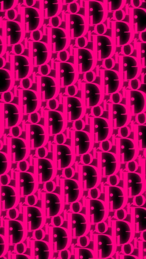 Pink Bape Wallpaper, Dior Wallpaper Pink, Cholo Wallpaper, Wallpaper Pink Aesthetic, Pink Neon Wallpaper, Dior Wallpaper, Kaws Iphone Wallpaper, Barbie Hot Pink, Pink And Black Wallpaper