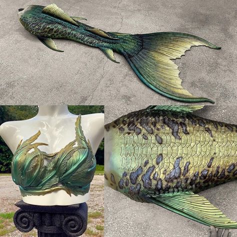 Siren Tail, Green Mermaid Tail, Merman Tails, Realistic Mermaid Tails, Siren Core, Swimmable Mermaid Tail, Professional Mermaid, Realistic Mermaid, Mermaid Fin