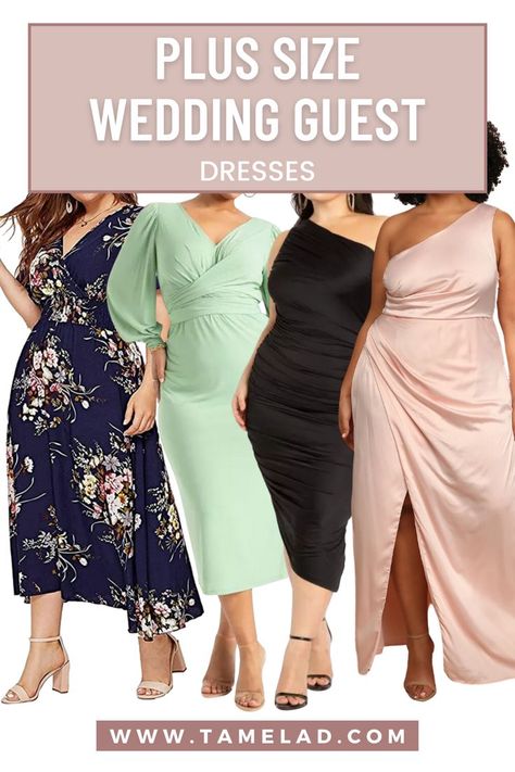 plus size wedding guest dresses Dresses For Short Curvy Figures, Wedding Guest Dress Plus Size, Casual Outdoor Wedding, Casual Fall Wedding, Plus Size Wedding Guest Dress, Plus Size Spring Dresses, Plus Size Wedding Guest, Plus Size Summer Fashion, Plus Size Wedding Guest Dresses