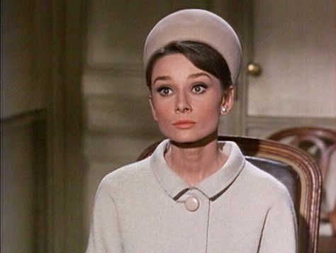 Audrey Hepburn in Charades! Love her in this movie and plain love HER! :) Audrey Hepburn Charade, Givenchy Clothes, Charade 1963, Audrey Hepburn Hat, The Girl With The Dragon Tattoo, Audrey Hepburn Style, Old Hollywood Stars, Beige Coat, My Fair Lady