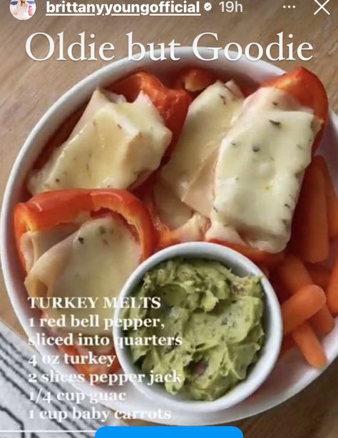 Turkey Melts, Weeks Meal Plan, Turkey Melt, Turkey Lunch, 2b Mindset Recipes, Stuffed Peppers Turkey, Week Meals, Ladies Luncheon, Lunch Ideas Healthy