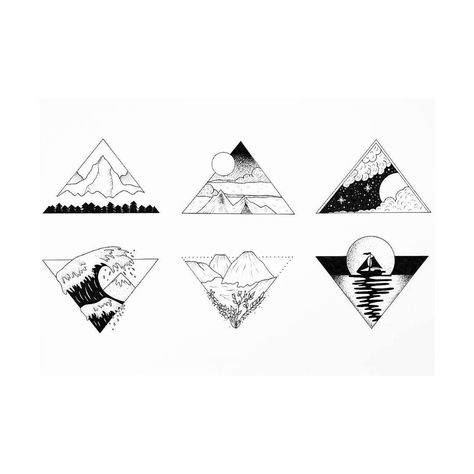 Amazing tattoo designs by @ashleighbuckingham_ . Designs are for sale, DM the author!…" Kunst Tattoos, Geometric Tattoos, Black And White Illustrations, Inspiration Tattoos, Black And White Illustration, Sleeve Tattoo, Mini Tattoos, Travel Tattoo, Minimalist Tattoo