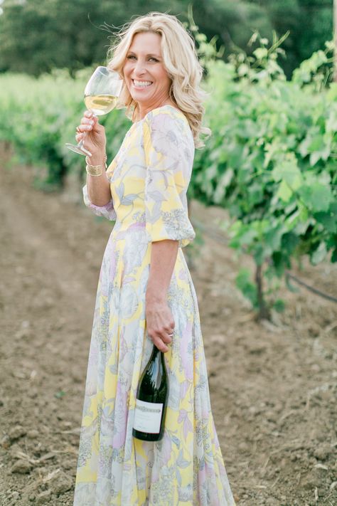 Wedding Winery Vineyard, Vineyard Wedding Centerpieces, Vineyard Vines Outfits, Winery Outfit Summer, Vineyard Engagement Photos, Vineyard Decor, Vineyard Outfit, Vineyard Wedding Dress, Vineyard Photography