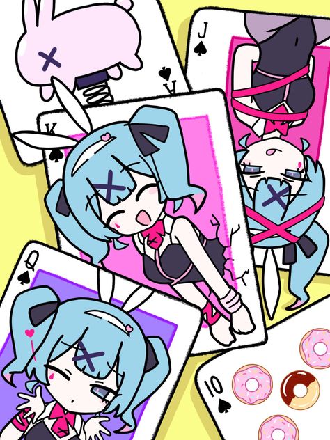 Miku Hatsune Chibi, Miku Chan, Miku Hatsune Vocaloid, Vocaloid Characters, Rabbit Hole, Drawing Base, The Villain, Hatsune Miku, Not Mine