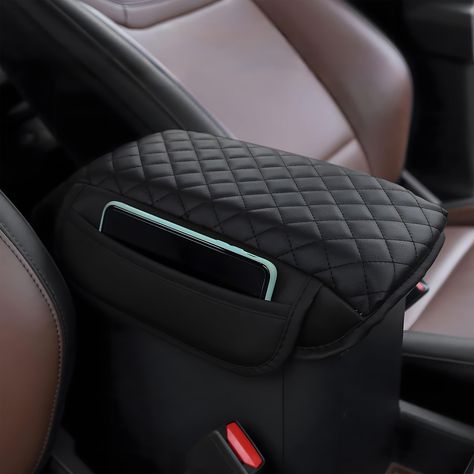 PRICES MAY VARY. Perfect Fit: Center Console Cover fit for Ford Maverick 2022 2023 2024 Lariat/XLT/XL, perfectly compatible with Ford Maverick Accessories Premium Material: Made from high-quality PU leather, this car armrest cover center console is soft, lightweight, and durable. Its waterproof, scratch-resistant surface protects your middle console cover from scratches, stains, and everyday damage Practical Storage Design: This center console cushion has side pockets on both sides, offering con Porsche Macan Accessories, Ford Maverick Accessories, Center Console Cover, Car Armrest, Ford Maverick, Car Center, Waterproof Car, Practical Storage, Storage Design