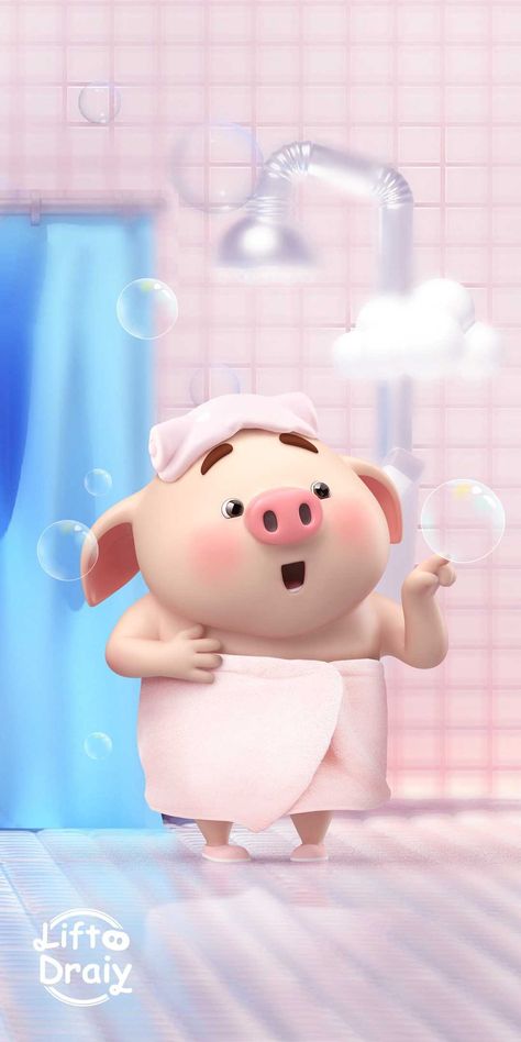 Pig Emoji, Iphone Wallpaper Bright, Pig Wallpaper, Cute Piglets, Girls Birthday Party Themes, Cute Mobile Wallpapers, Mini Pigs, Pig Cartoon, Cute Panda Wallpaper