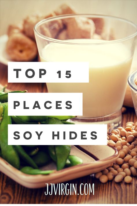 There’s no joy in soy! Learn the top 15 spots soy hides in grocery stores and restaurants so you can banish this inflammatory ingredient for good! Find out more about soy intolerance and foods that contain sneaky sources of soy. Soy Allergy Avoidance List, Gluten Free Soy Free Desserts, Wheat Corn Soy Free Recipes, Soy Free Foods List, Soy Free Snacks, Soy Foods, Soy Free Desserts, Soy Allergy, Dairy Free Soy Free