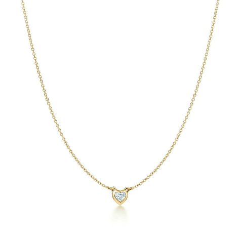 Diamonds By The Yard, Journey Pendant, Delicate Jewellery, Dancing Diamond, Tiffany Diamond, Tiffany Necklace, 18k Gold Necklace, Heart Necklace Diamond, Elsa Peretti