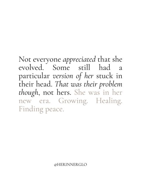 a new era of me 🖤 Comment GLO UP and I’ll send you the 🔗 to my FREE Ultimate Inner Healing Guide to understand your emotional well being and get back to YOU so you can be your strongest, most loving self. Follow @herinnerglo for self worth empowerment, daily inspiration about healing, growing, loving yourself and most of all creating your strongest, most loving self. ✨ [ self love, motherhood, self worth, confidence, life purpose, empowerment, healing, growth mindset, manifest, dream life... Growing Yourself, Healing And Growth Quotes, Trying To Heal Myself Quotes, Healing And Growing Quotes, Manifest Dream Life, Cycle Breaker, Awakened Woman, A New Era Of Me, Peace Vibes