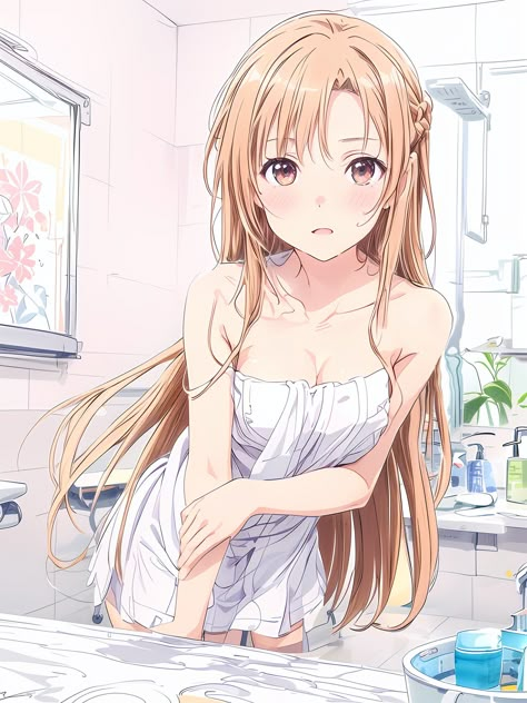 Asuna Yuuki Fanart, Sao Asuna, Kirito And Asuna, Asuna Sao, Kirito X Asuna, Sao Anime, Rin Tohsaka, Kirito Asuna, Asuna Yuuki