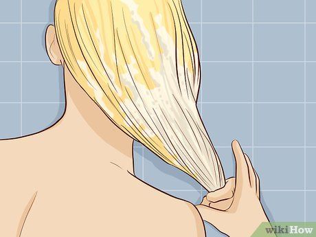 4 Ways to Whiten Yellow Hair - wikiHow Toner For Yellow Hair, Tone Yellow Hair, Toning Bleached Hair, Orange To Blonde Hair, Yellow Blonde Hair, Hair Bleaching, Blonde Toner, Yellow Hair Color, Yellow Blonde