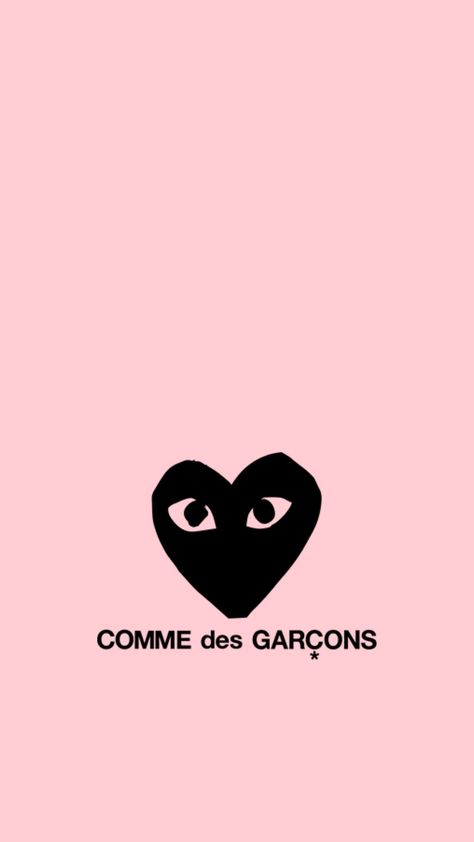 Come Des Garcons Wallpaper, Cdg Play Wallpaper, Comme Des Garcons Wallpaper, Cdg Wallpaper, Bape Wallpaper Iphone, Play Wallpaper, Kaws Iphone Wallpaper, Kaws Wallpaper, Iphone Wallpaper Vsco