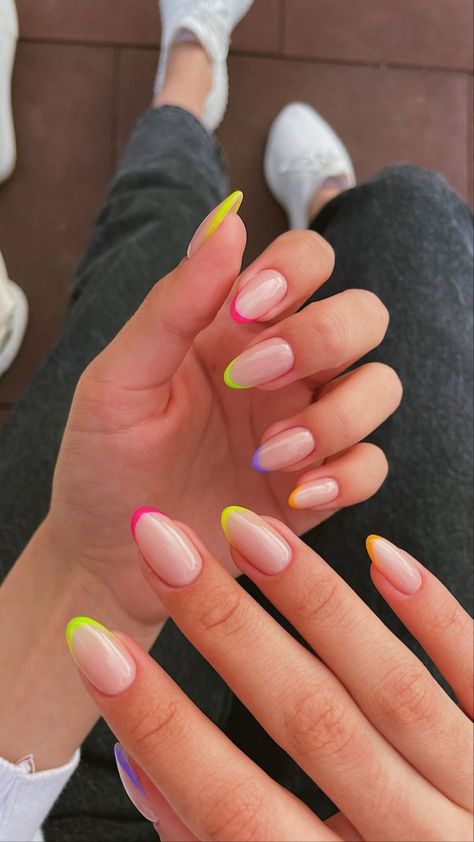 Oval Nails Designs, Simple Gel Nails, Minimal Nails, Work Nails, Vibrant Nails, Casual Nails, Oval Nails, Dream Nails, Fire Nails