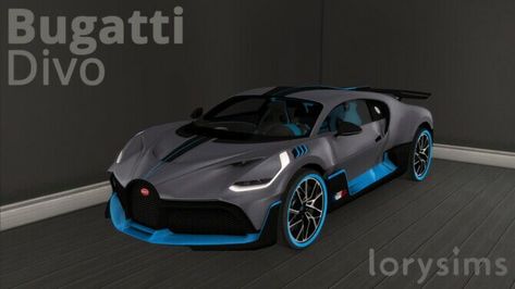 Sims 4 Car CC: 2019 Bugatti Divo By Lorysims Sims 4 Car Mod, Maserati Granturismo S, Bugatti Divo, Mod Jacket, Chevrolet Corvette C7, Sims 4 Clutter, Sims 5, Free Sims 4, Sims 4 Game Mods