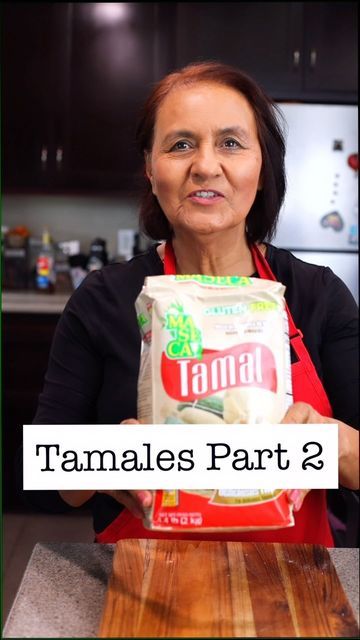 Abuela's Kitchen| MEXICAN FOOD on Instagram: "Tamales Part 2: We used Masa Harina because we know fresh masa isn’t available everywhere.  But if you actually have fresh masa in your area, ask if it has lard.  If it does, (which most masa preparada does), do not add it.  You will also need to add less chicken broth.  Everything else is the same!  Good luck!  Leave your questions below. #tamales #abuelaskitchen #mexicanfood #michoacan #mexicanrecipes #recetasmexicanas #comidamexicana #" Tamales Part 2, Tamales Authentic Mexican Masa, Tamale Masa Recipe Without Lard, Masa For Tamales Recipes, Tamale Masa Recipe, Tamale Masa, Masa Recipes, Masa For Tamales, Mexican Tamales