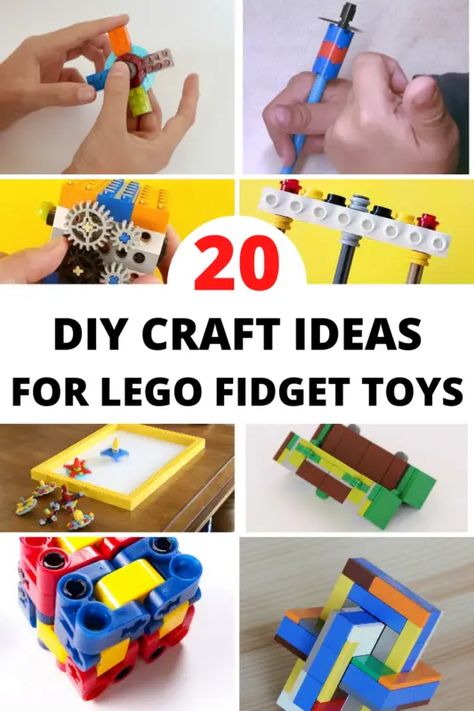 Fidgets Diy, Diy Fidget Spinner, Diy Sensory Toys, Diy Fidget Toys, Big Hands, Lego Activities, Fidget Spinners, Processing Disorder, Sensory Processing Disorder