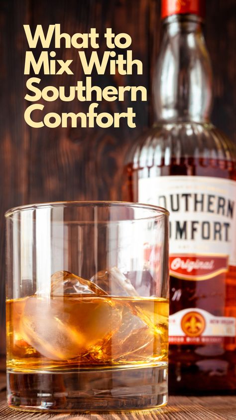 What To Mix With Southern Comfort Southern Comfort Whiskey, Cocktails With Southern Comfort, Southern Comfort Drinks Recipes, Southern Comfort Cocktails Recipes, Drinks With Southern Comfort, Southern Comfort Cocktails, Southern Comfort Drinks Cocktails, Southern Comfort Drinks, Warm Winter Cocktails