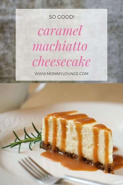 Recipe For Cheesecake, Cheesecake Lovers, Caramel Desserts, Caramel Macchiato, Creamy Cheesecake, Cheesecake Recipe, Savoury Cake, So Delicious, Sweet Treat