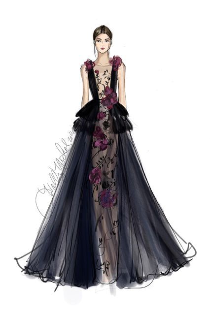 Fashion Illustration Sketches Dresses, Design Moda, Fashion Sketches Dresses, Fashion Drawing Dresses, Sketches Dresses, Fashion Sketchbook, Fashion Illustration Dresses, Fashion Illustration Sketches, Dress Sketches