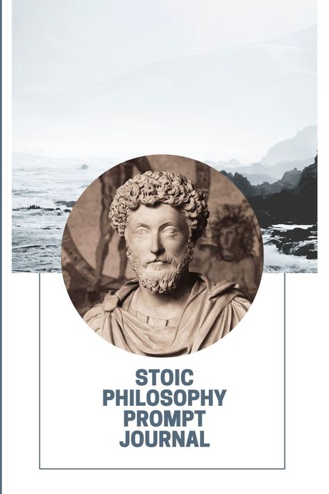 30 Day Challenge Journal, Motivational Activities, Prompt Journal, Writing Exercise, Stoic Philosophy, Men's Journal, Philosophy Books, The Stoics, Writing Exercises