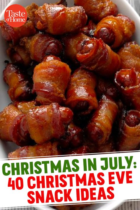 Christmas in July: 40 Christmas Eve Snack Ideas Small Christmas Eve Dinner Ideas, Christmas Eve Snacks Appetizers Families, Christmas Day Snack Ideas, Xmas Eve Food Ideas, Easy Christmas Eve Finger Foods, Xmas Party Snack Ideas, Christmas Dinner Finger Food Ideas, Christmas Eve Snacks For Kids, Best Christmas Eve Appetizers