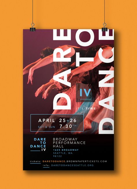 "dare to dance iv" event - performance poster series // 2014 © byron a. gronseth Theatre Workshop Poster, Acting Workshop Poster, Dance Event Poster Design, Dance Party Poster Design, Dancing Poster Design, Performance Poster Design, Dance Show Poster, Dance Poster Design Graphics, Dance Workshop Poster