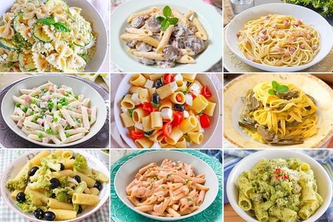 Pasta Rustica, Cannelloni Pasta, Cooking For Dummies, Salty Foods, Pasta Fresca, Spaghetti Pasta, Idee Pasto Sano, Pasta Noodles, Pizza Pasta