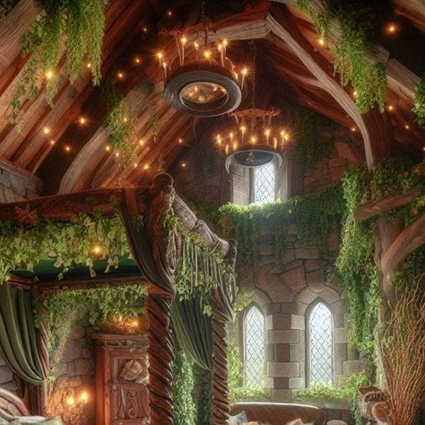 Emily on Instagram: "Forest-themed castle bedrooms! Which one is your favorite?  #art #artwork #ai #aigenerated #castle #castleartwork #fantasy #fantasyart #forest #forestthemed #bedroom #bedroomdesign #castlebedroom #book #books #bookart #bookartwork" Castle Bedrooms, Fantasy Scenery, Castle Bedroom, Brown Hair Inspo, Book Artwork, Castle Art, Dorm Ideas, Fantasy Forest, Which One Are You