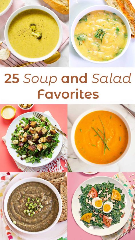 25 Soup And Salad Favorites - A Beautiful Mess Soup And Salad Combo, Easy Black Bean Soup, Luncheon Menu, Salad Menu, Black Bean Soup Recipe, Elsie Larson, Comforting Soup, Fall Soup, Spicy Soup