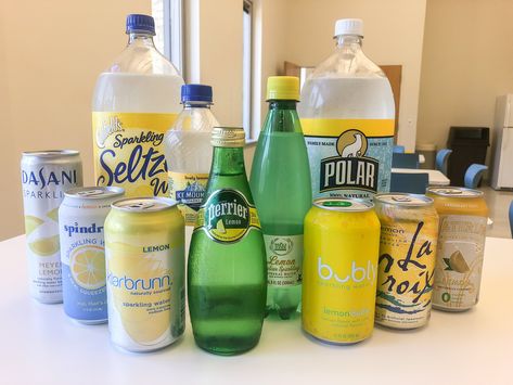 We Taste Tested 11 Brands of Sparkling Water—Here Are the Best Water Logo Design, Homemade Punch, Picnic Date Food, Raspberry Iced Tea, Italian Cream Soda, Jamaica Food, Making Iced Tea, Moroccan Mint Tea, Flavored Sparkling Water