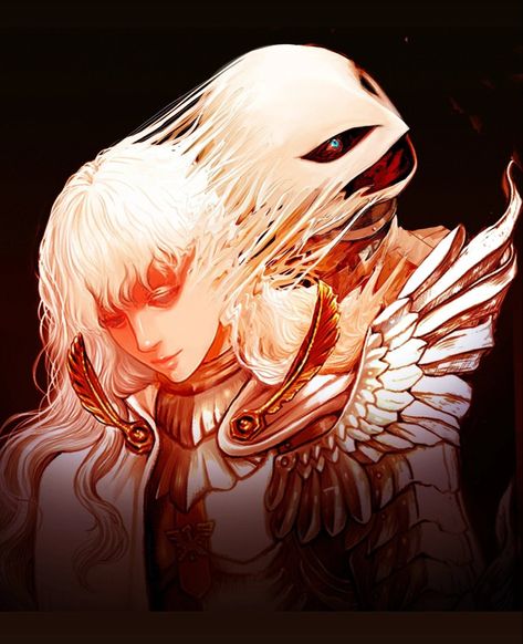 Griffith Berserk, Arte Cyberpunk, Sports Graphic Design, Beautiful Dark Art, Fashion Art Illustration, Fallen Angel, Manga Illustration, Slayer Anime, Pretty Art