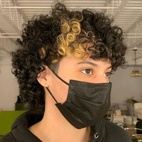 50 Best Curly Mullet Hairstyles for Women in 2023 (With Pictures) Curly Mullet Undercut, 3b Curly Mullet, Medium Curly Mullet, Short Curly Mullet Women, 3b Hairstyles Short, 4c Mullet, 3c Mullet, Curly Mullets, Afro Mullet