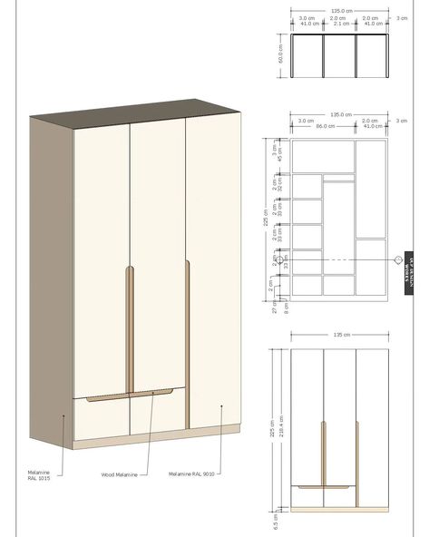 Have you ever used SketchUp Layout? This wardrobe was completely designed in SketchUp and prepared the sheet in SketchUp Layout. Do you like it? Stay tuned to learn how to use the SketchUp Layout 🔆 I'm here to help you with furniture design process, feel free to reach out 📩 Sketchup Layout, Freelance Architect, Diy Closet, Wardrobe Design, Do You Like It, Design Process, Have You Ever, Being Used, Stay Tuned