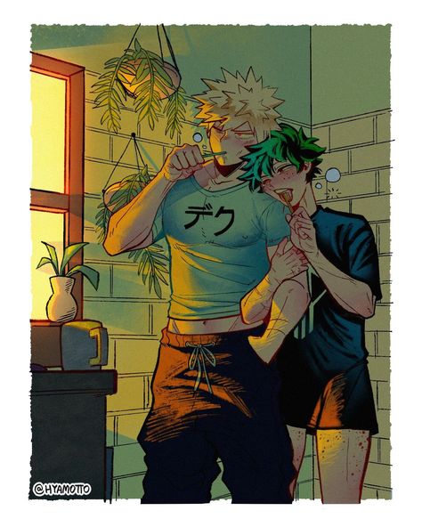 Mha Fanart Bakudeku, From The Sidelines Fanart, Anime Deku X Bakugou, Bkdk From The Sidelines, Deku Is Pregnant Bakudeku, From The Sidelines Bkdk Fanart, Kiss Base Drawing, Izuku Midoriya X Y/n, Fantasy Bkdk