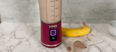 Blender Protein Shakes, Ninja Blast Recipes, Ninja Portable Blender Recipes, Protein Shake No Blender, Blender Bottle Protein Shake Recipes, Ninja Blender Recipes Smoothies Protein Shakes, Protein Shake Recipe, Coffee Protein Shake, Portable Blender