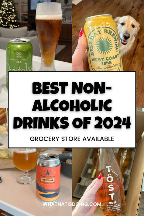 best non alcoholic drinks Nonalcoholic Drinks, Best Non Alcoholic Drinks, Organic Drinks, Drinks To Try, Alcholic Drinks, Non Alcoholic Wine, Non Alcoholic Beer, Best Alcohol, Dry January