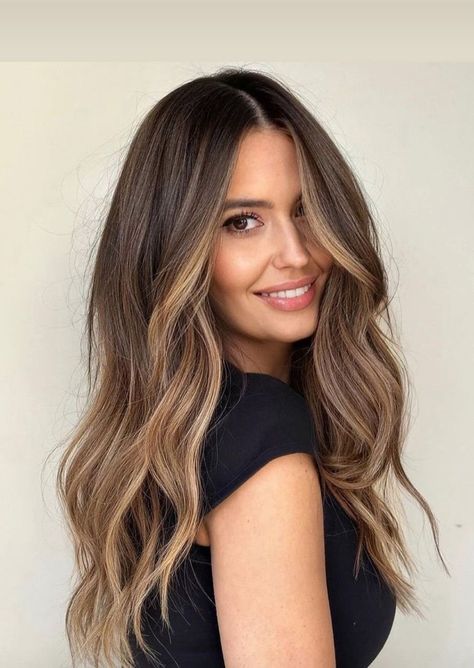 Sunkissed Hair Brunette, Rambut Brunette, Fall Blonde Hair, Mekap Mata, 20 Makeup, Kadeřnické Trendy, Flot Makeup, Brown Hair Looks, Brown Hair Inspo