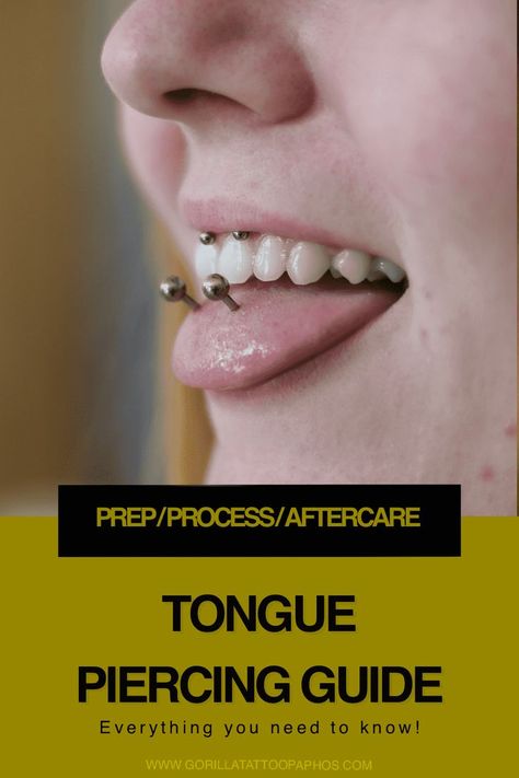 tongue piercing and smiley piercing on girl Professional Piercer, Piercing Guide, Geisha Tattoo Design, Gorilla Tattoo, Geisha Tattoo, Tongue Piercing, Tattoo Design, The Process, Piercings