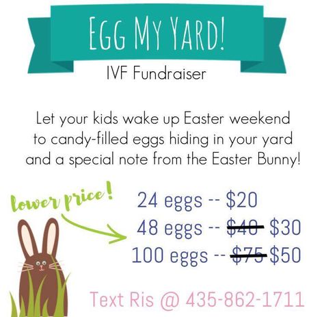 Egg My Yard, Baseball Fundraiser, Adoption Fundraiser, What Is Stem, Church Fundraisers, Cord Blood Banking, Resurrection Sunday, Youth Center, Senior Trip