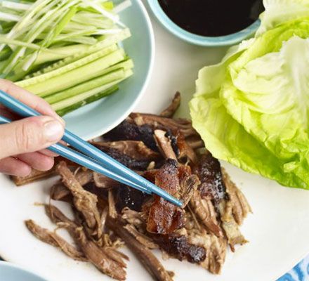 Braise lamb breast with aromatics then grill until crisp and serve with noodles for a cheap but chic meal for two Gluten Free Chinese, Lamb Steaks, Braised Lamb, Mongolian Lamb, Lamb Dishes, Grilled Lamb, Bbc Good Food, Low Fodmap Recipes, Fodmap Recipes