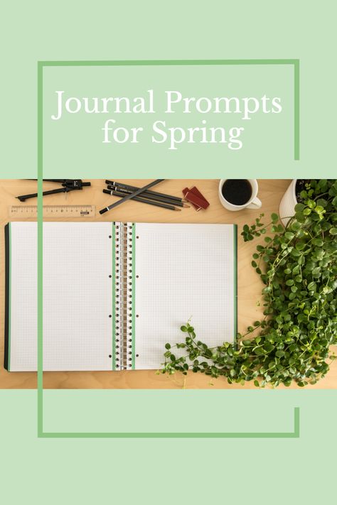 In this blog post I share ideas for creating and starting a journal for the Spring season. Ia also discuss topics of: How do you make a Spring Journal? How do you describe the season in writing? What can you write about during Spring? Journaling About Spring Prompts. Starting A Journal, Pen And Notebook, Spring Writing Prompts, Spring Journal, Spring Break Kids, Journal Topics, Family Tree Research, Spring Writing, Journaling Prompts