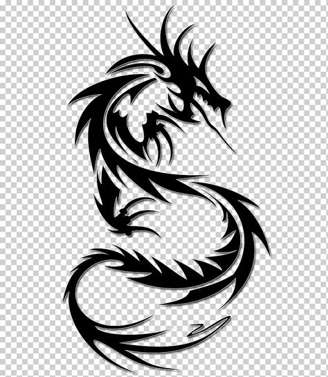 Dragon Tattoo Images, Dragon Tattoo Stencil, Full Neck Tattoos, Dragon Tattoo Drawing, Tato Suku, Tattoo Png, Tato Naga, Dragons Tattoo, Design Dragon