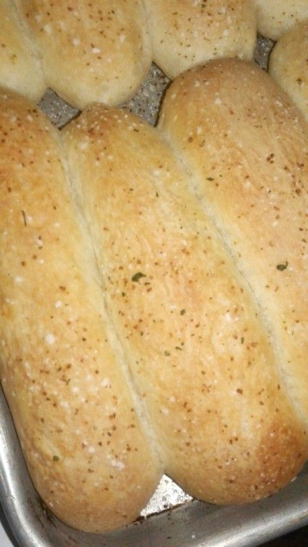 Best Ever Bread Sticks Using Rhodes Frozen Dough | ThriftyFun Frozen Dinner Rolls Recipes, Frozen Bread Dough Recipes Rhodes, Things To Make With Frozen Bread Dough, Rhodes Breadsticks, Recipes Using Rhodes Frozen Rolls, Bread Rolls Recipe Stuffed, Rhodes Bread Dough Recipes, Frozen Dough Recipes, Dough For Pizza